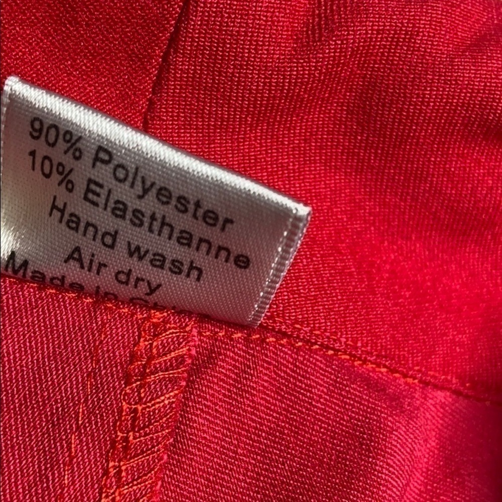 BRACHA - Red Front Zip Jacket - Picture 2 of 8